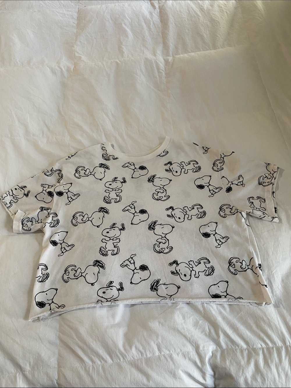 Peanuts Snoopy Crop Top